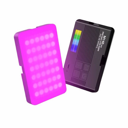 ✨ M140 LED Pocket Light – Mini Lumière RGB 🎨 pour Vlog & Photos 📸