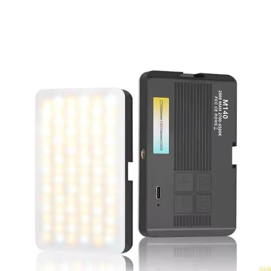 ✨ M140 LED Pocket Light – Mini Lumière RGB 🎨 pour Vlog & Photos 📸